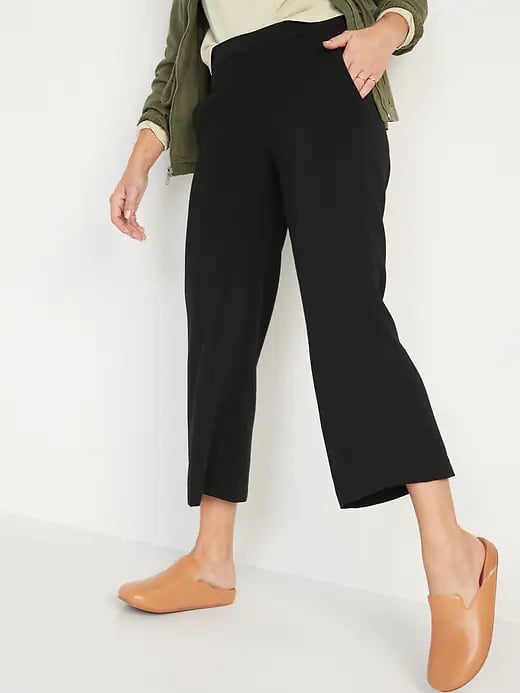 Old Navy Mid-Rise Pull-On Wide-Leg Pants