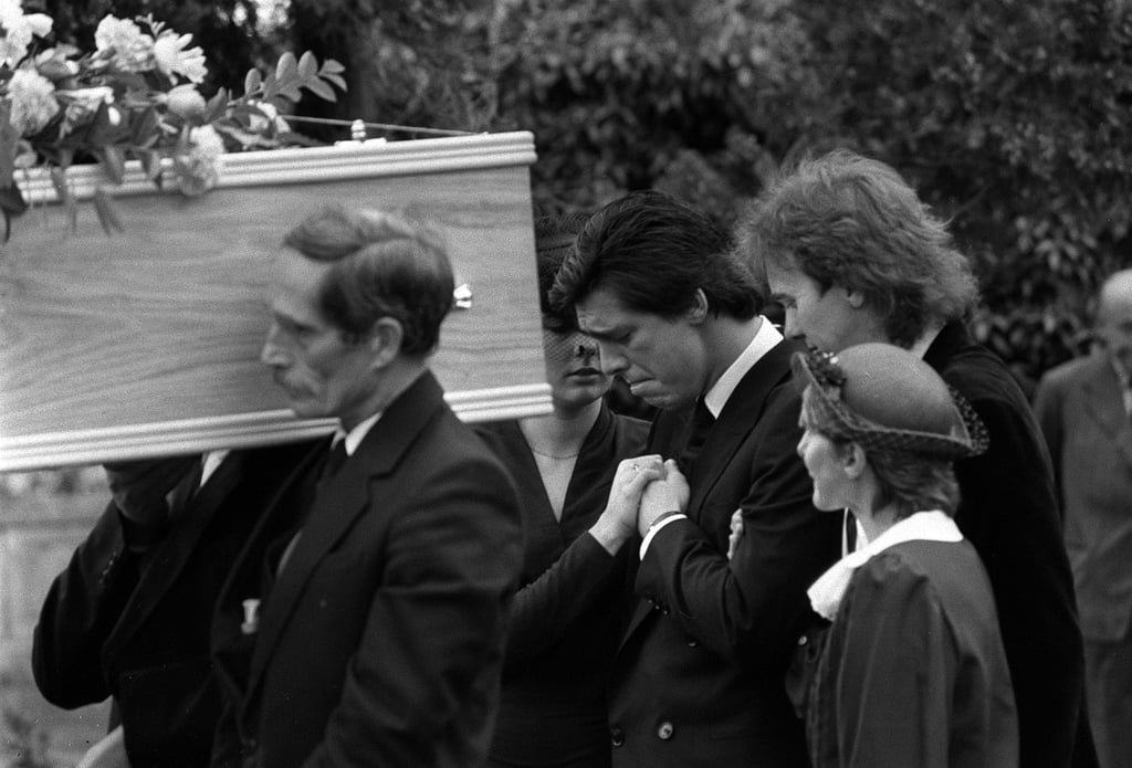 Jeremy Bamber at the Funeral of His Family Members