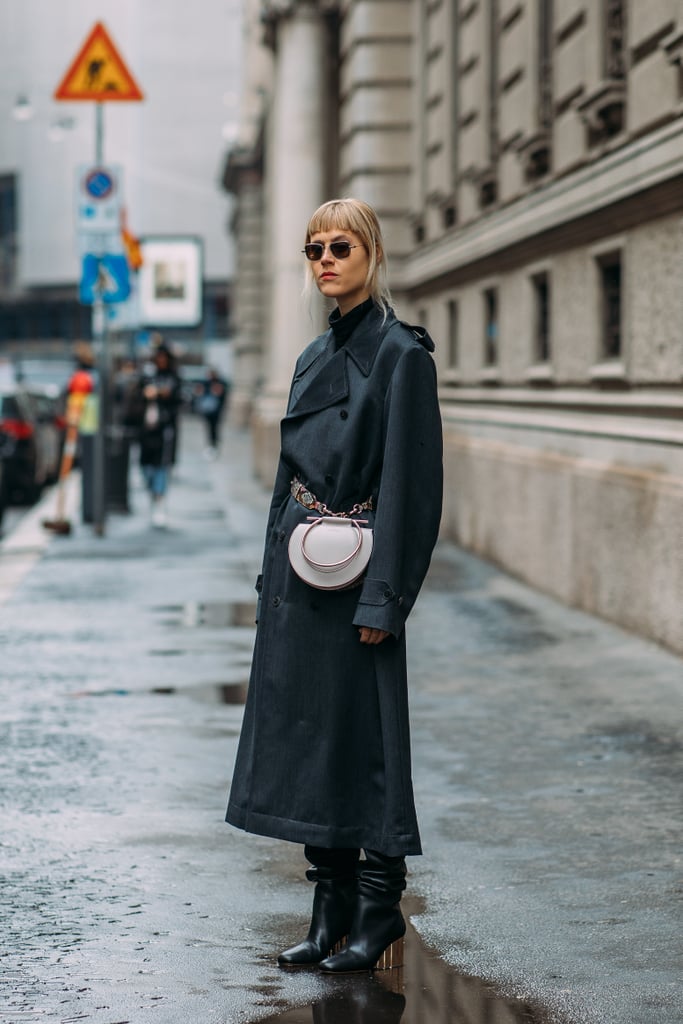 Day 5 | Street Style at Milan Fashion Week Fall 2018 | POPSUGAR Fashion ...