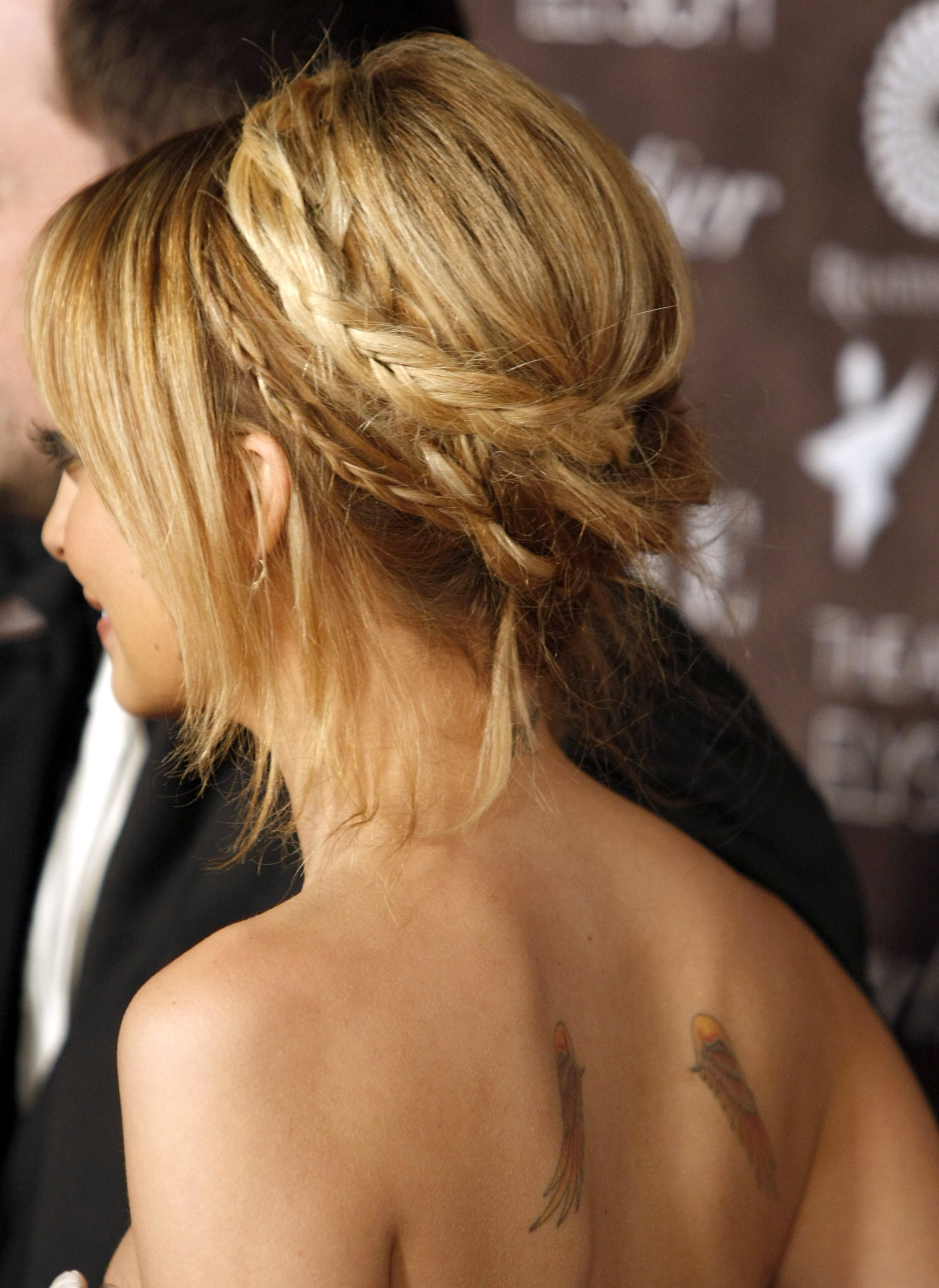Nicole Richie S Series Of Braids Coil Together Into A Pretty