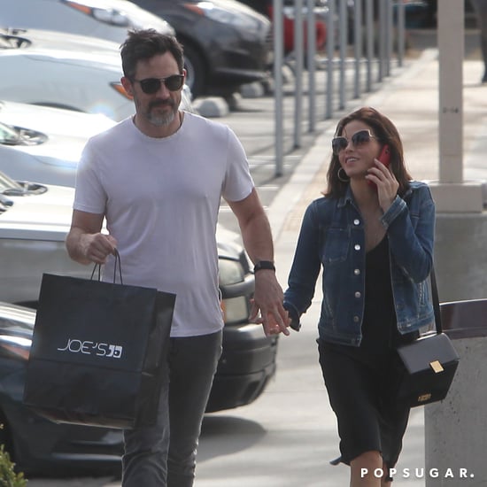 Jenna Dewan and Steve Kazee Holding Hands in California