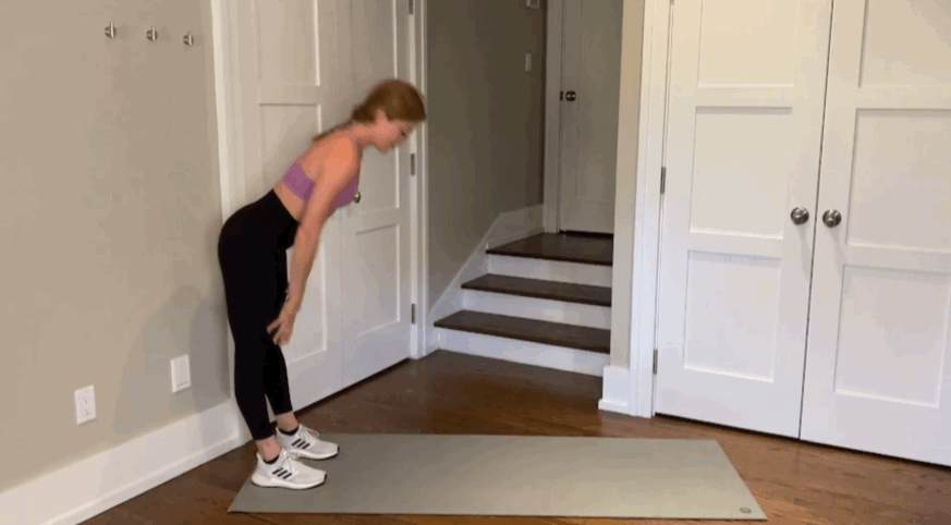 Ab Circuit, Exercise 1: Walkout With Alternating Shoulder Tap