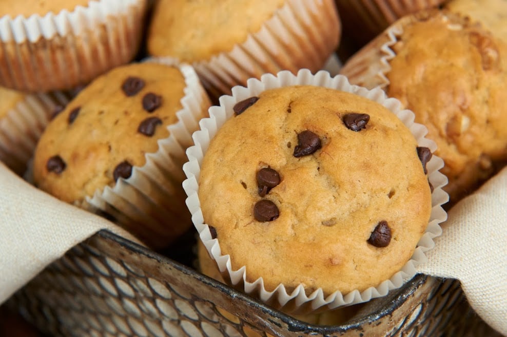 Banana and Peanut Butter Muffins