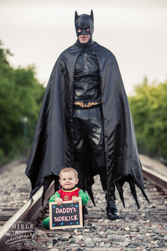 Batman-Themed Family Photos