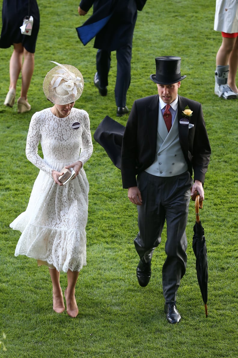 At the Royal Ascot, They Both Made Sure Their Hats Stood Tall