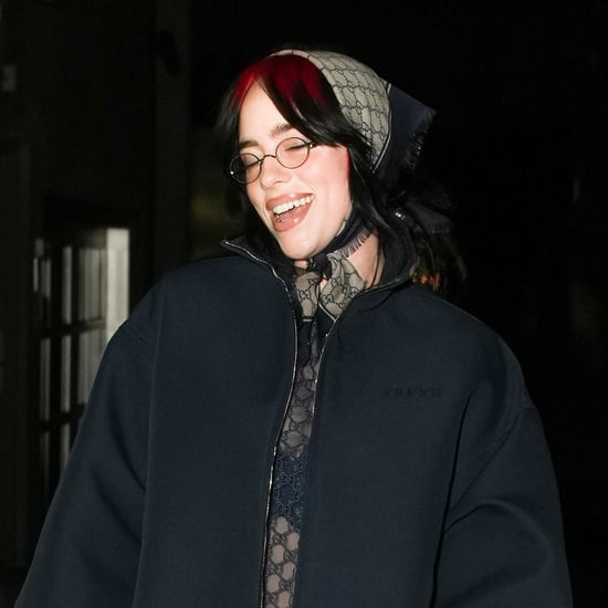 Billie Eilish's Gucci Sheer Top and Bra Look
