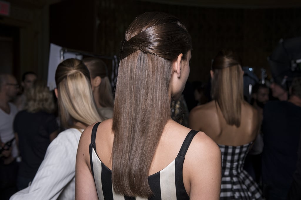 Carolina Herrera Wedding Hair Fashion Week