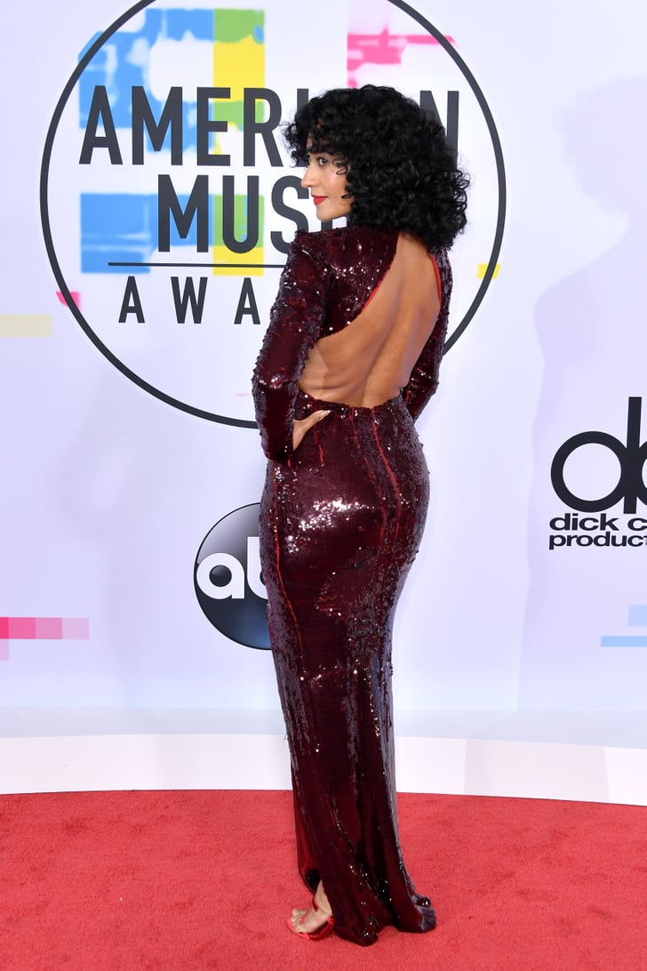 Tracee Ellis Ross Sexiest American Music Awards Dresses 2017 Popsugar Fashion Photo 8 