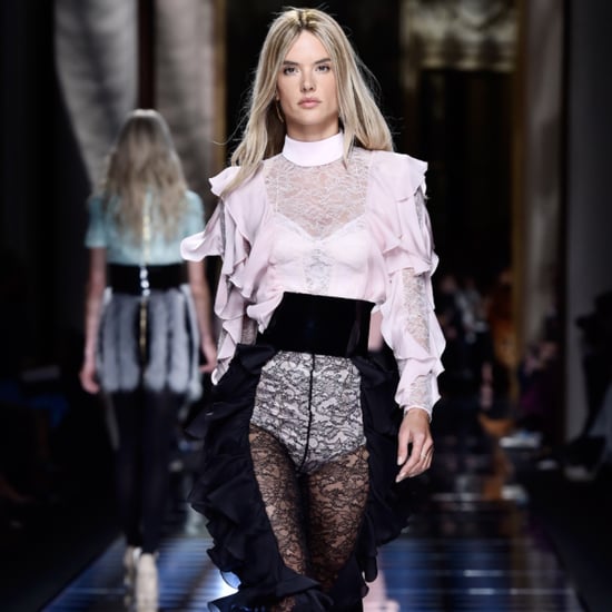 Alessandra Ambrosio Is Blond For Balmain Runway Fall 2016