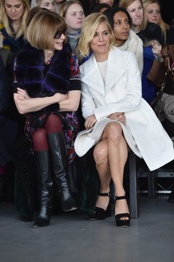 Celebrities With Anna Wintour at Fashion Week Pictures