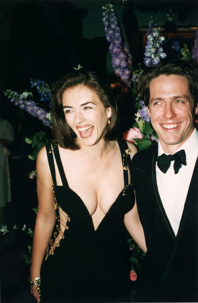 The Story Behind Liz Hurley's Black Versace Safety Pin Dress