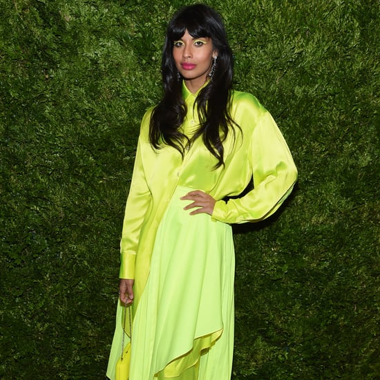 Jameela Jamil's Neon Outfit at the CFDA Awards
