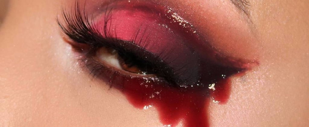 Gory Halloween Eye Makeup