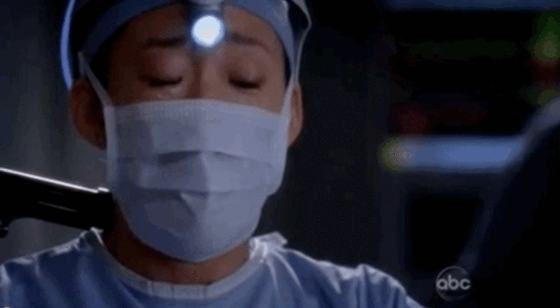 It gets worse. The shooter threatens Cristina while she tries to operate on Derek. We didn't have any tissues left.