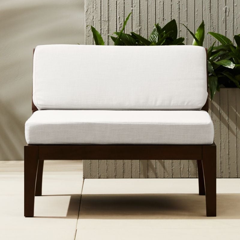 Elba Outdoor Armless Chair