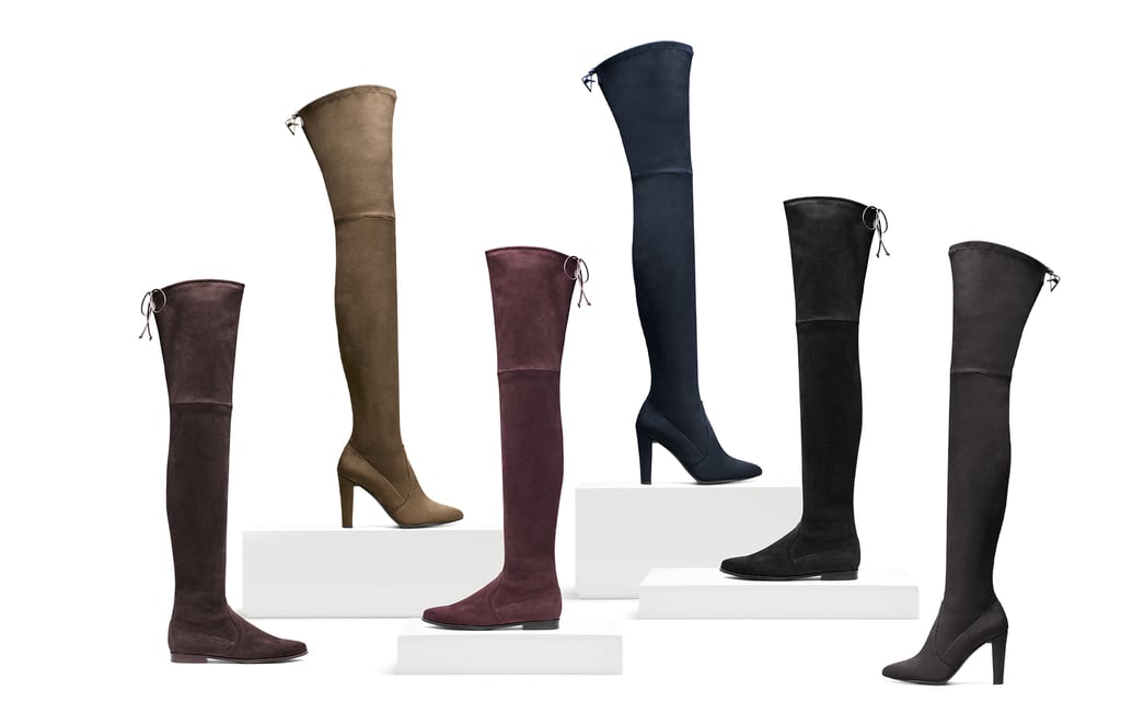 The collection features a heeled version and a flat — both of which can be customized. How's that for the perfect Fall boot?