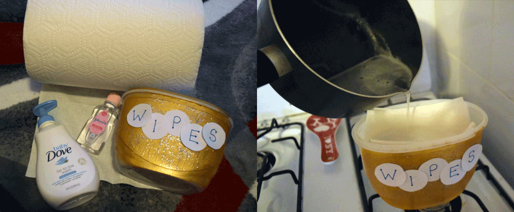 How to Make Homemade Baby Wipes
