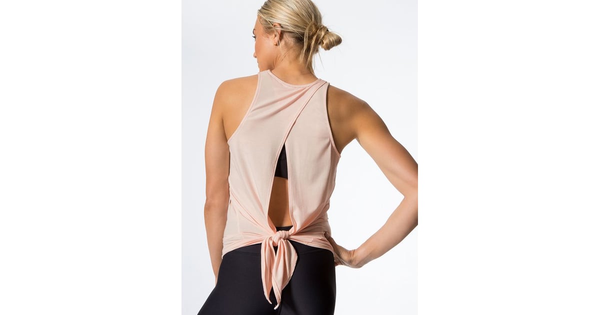 Carbon 38 Blush Rally Tank (42) Ballet and Barre Workout Clothes
