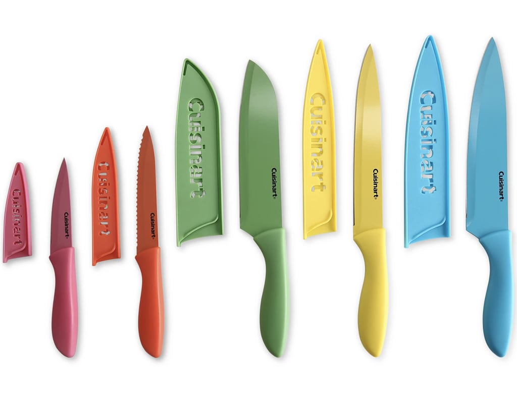 Cuisinart 10-Pc. Ceramic-Coated Cutlery Set with Blade Guards