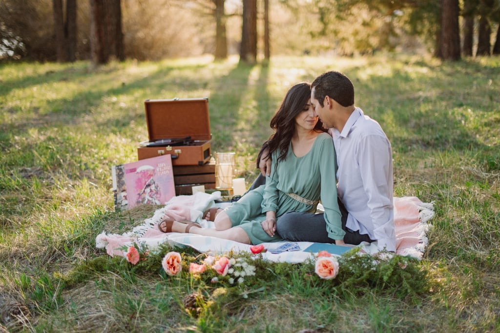 Engagement Photos in a Rowboat