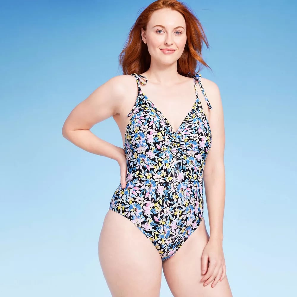 Best Tie-Shoulder One-Piece Swimsuit From Target