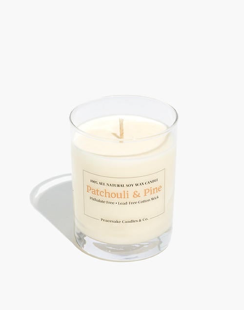 Peacesake Candles & Co. Patchouli Pine Candle Best Gifts From