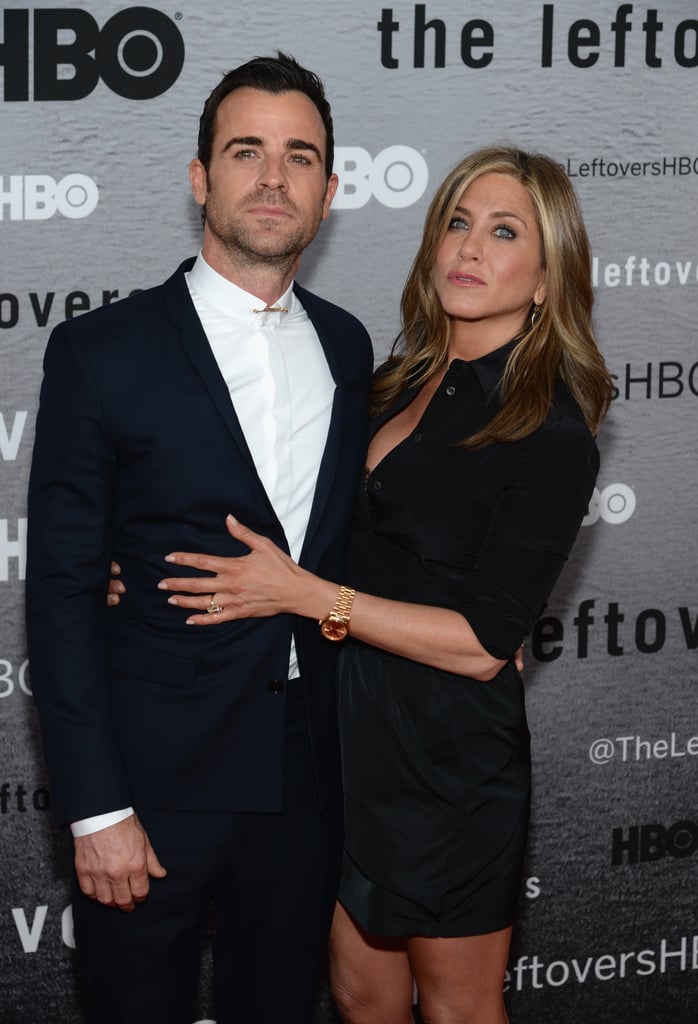 Justin Theroux and Jennifer Aniston The Leftovers Premiere