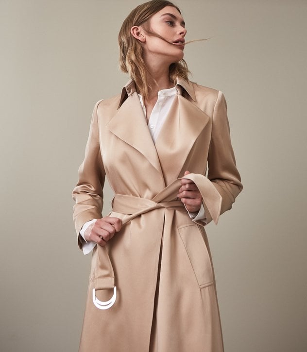 reiss raincoat