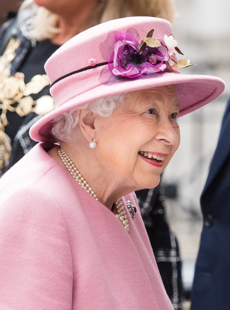 Kate Middleton and Queen Elizabeth II King College March