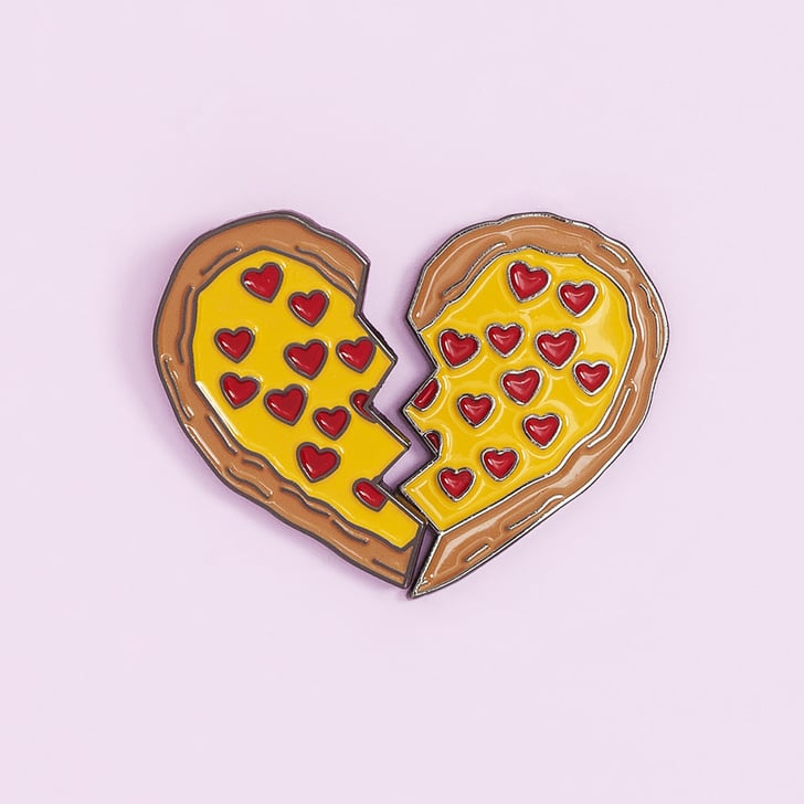 Ban Do Bff Pizza Heart Pins Best Friend Ts 2017 Popsugar Love And Sex Photo 6