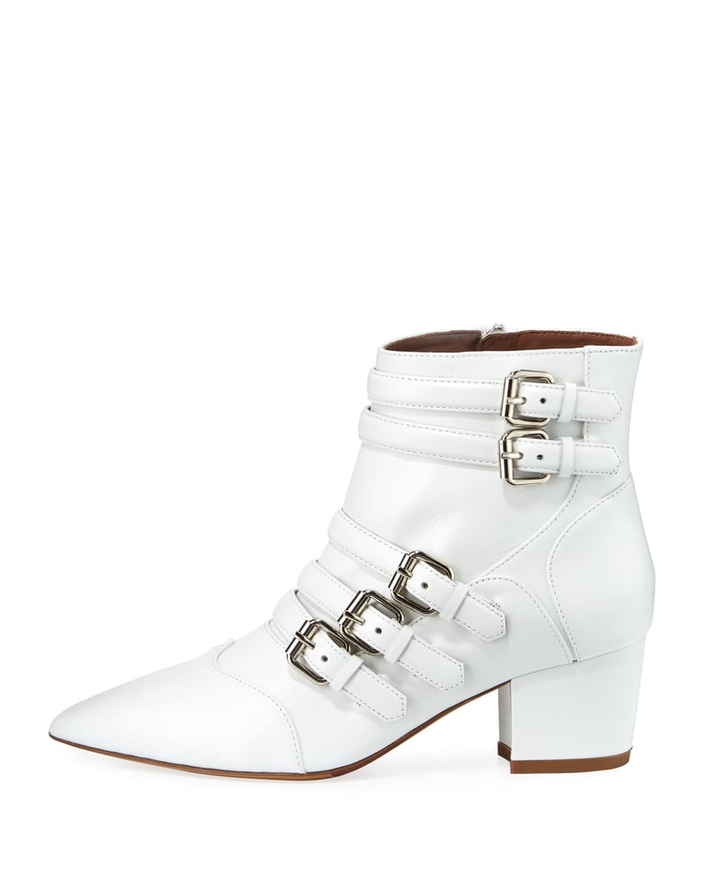 Tabitha Simmons Christy Leather Buckle Bootie
