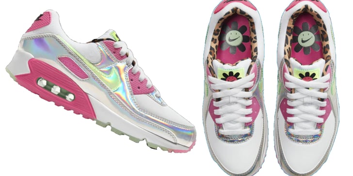 nike iridescent pink