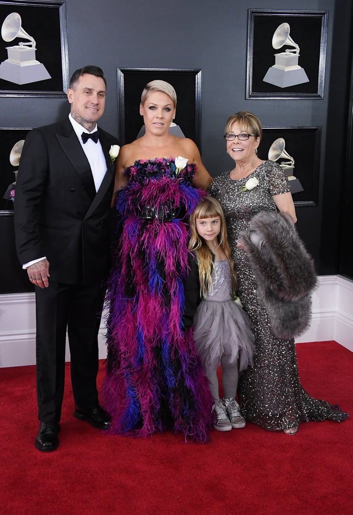 Pink And Willow Hart At 2018 Grammys Popsugar Celebrity Photo 13