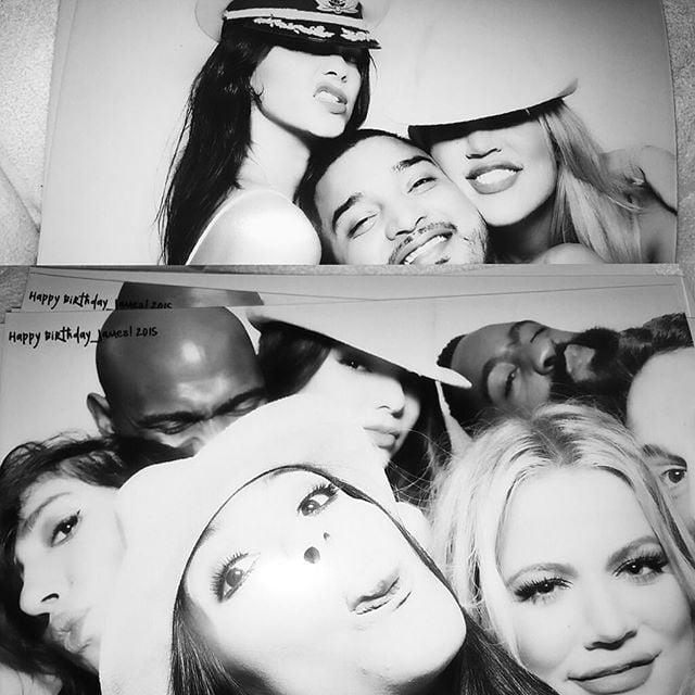 Kardashians at James Harden's Birthday Party August 2015