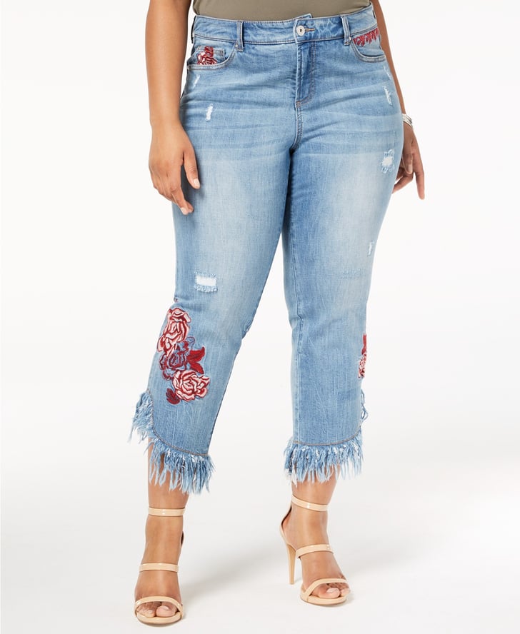 I.N.C. Embroidered Ripped Jeans | Best 