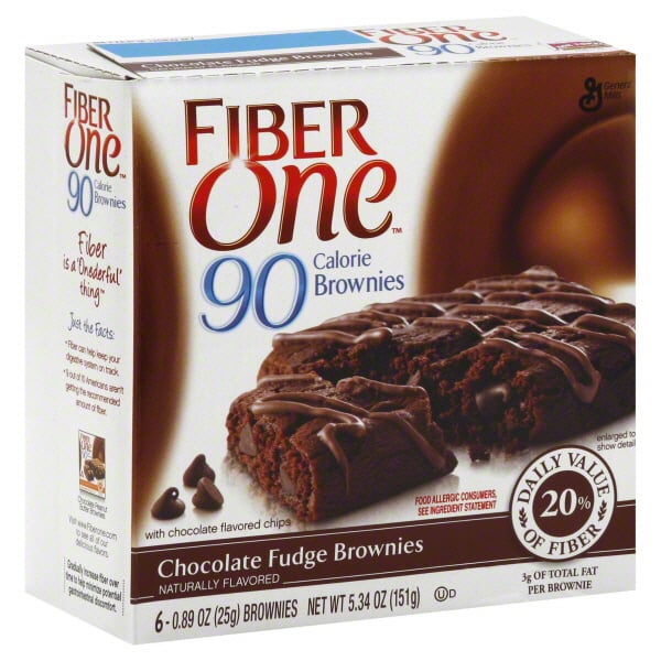 Fiber One Brownies  Low-Calorie Store-Bought Desserts 