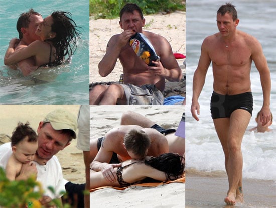 Photos of Daniel Craig Shirtless in St Barths with Satsuki Mitchell Photos of Daniel Craig Shirtless in St Barths with Satsuki Mitchell
