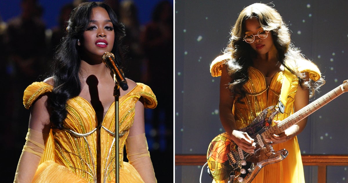 H.E.R. Surprises "Beauty and the Beast" Fans With a Rock 'n' Roll Dress Transformation