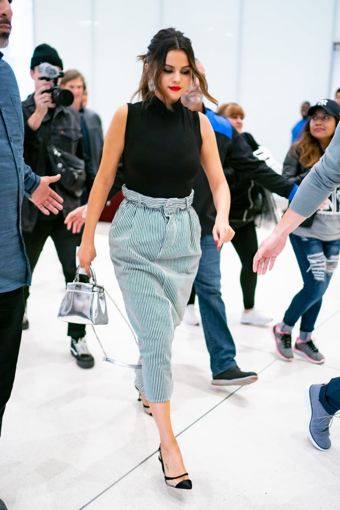 Selena Gomez Wearing Miu Miu in NYC