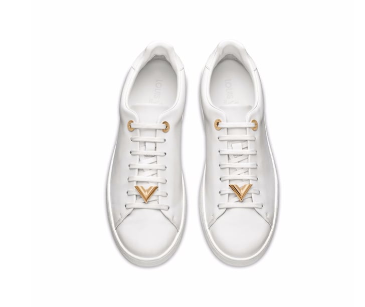 The Exact Sneakers Selena Was Wearing | Selena Gomez White Louis Vuitton Sneakers | POPSUGAR ...