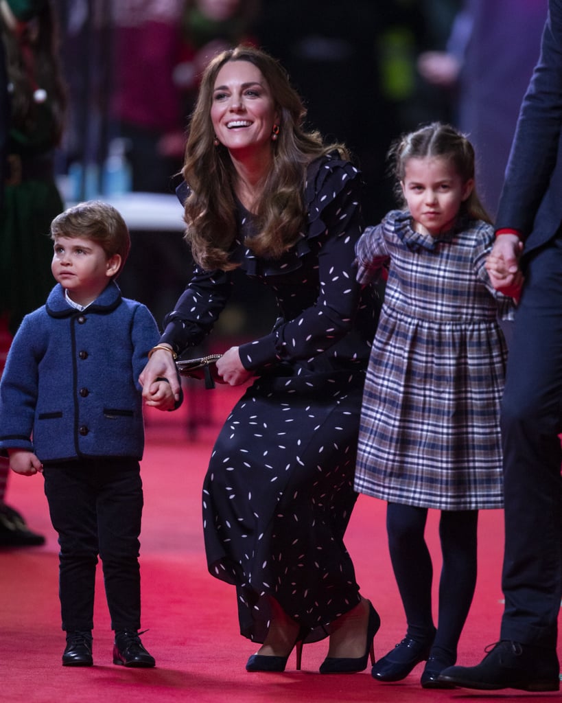 The Cambridge Family Attends Pantomime Performance in London