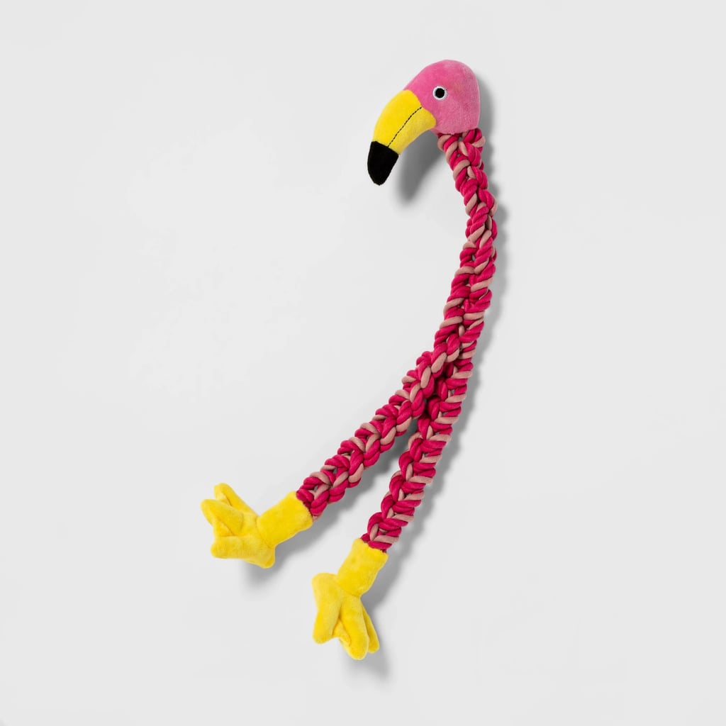 Flamingo Rope Dog Toy