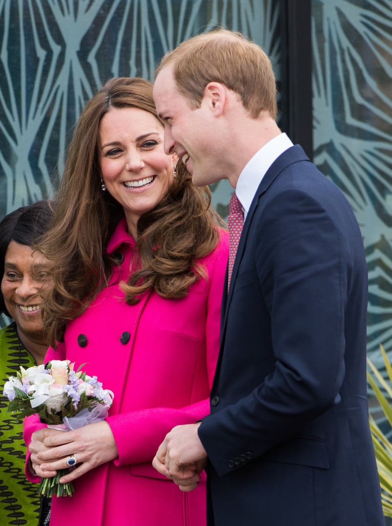 Kate and Prince William couldn't help but make each other laugh while visiting London's Stephen Lawrence Centre in March.