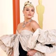 Florence Pugh Shows Up to the Oscars in Tiny Shorts and Towering Platforms