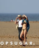 When You See the Flip-Flops Lily-Rose Depp Wore With Her Bikini, You'll Think 