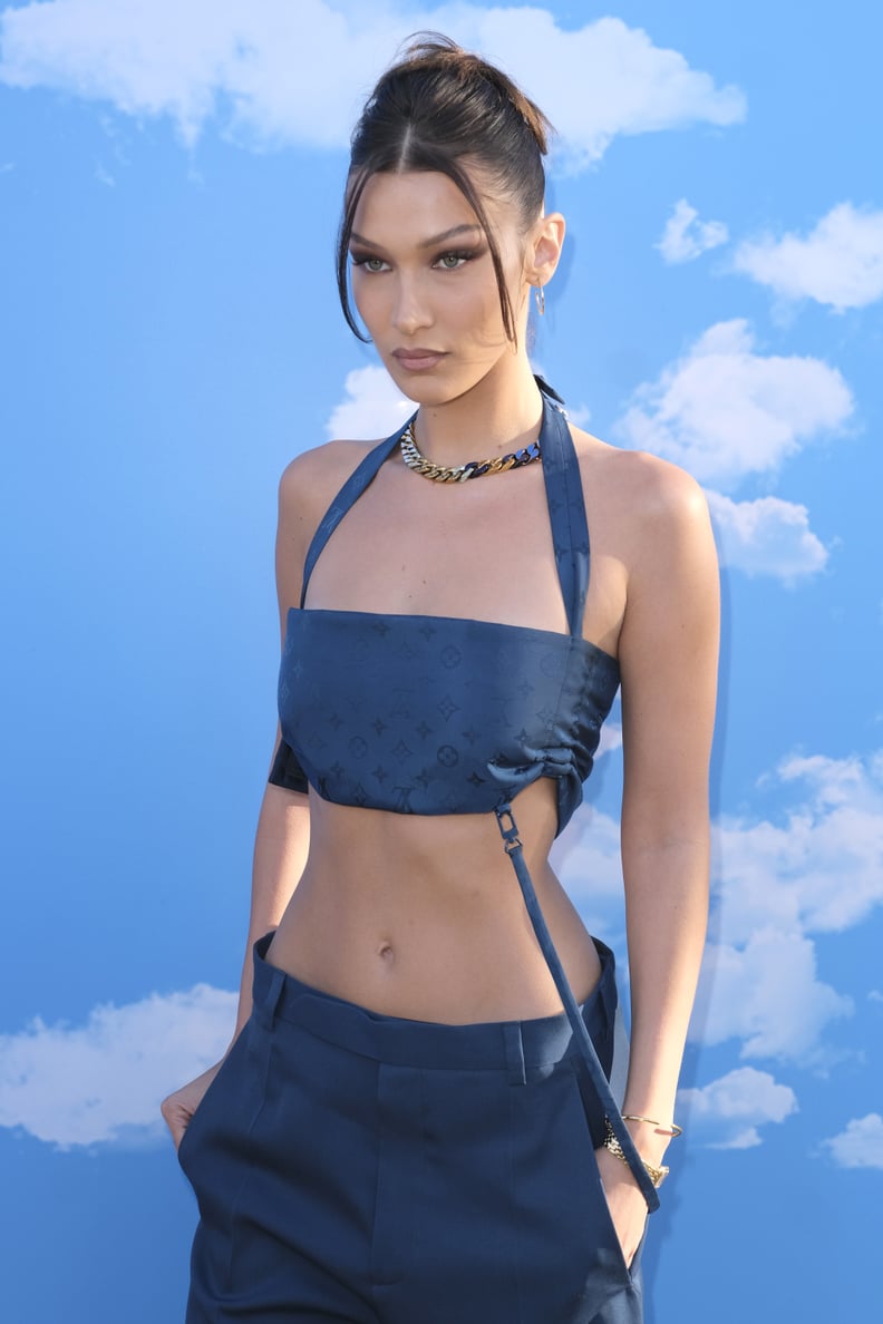 Low Rider In Louis Vuitton, Bella Hadid Revisits The 2000s With