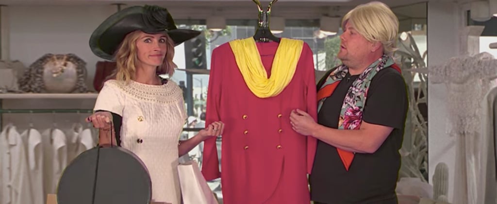 Julia Roberts and James Corden Act Out Her Movies Video