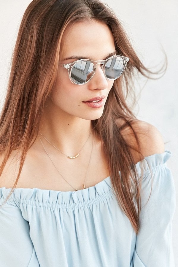 Clear Sky Round Sunglasses ($14)