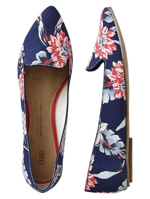 Gap Floral-Print Flats