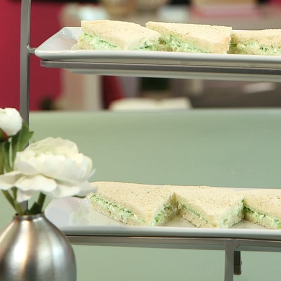 Cucumber and Cream Cheese Sandwich Cucumber and Cream Cheese Sandwich